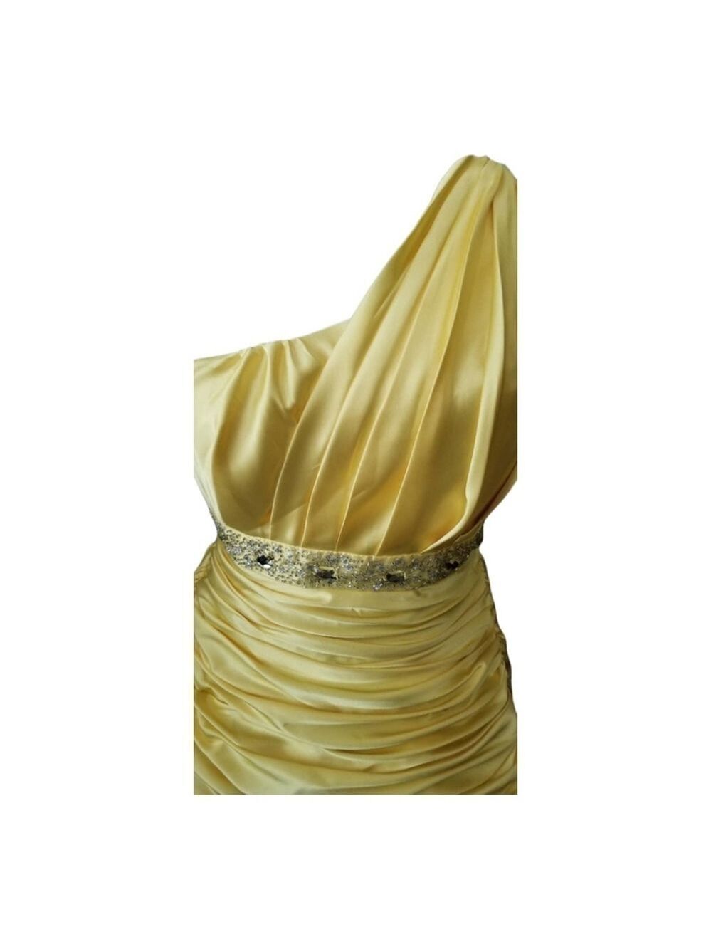 NARIANNA LADIES YELLOW FORMAL GOWN|SIZE  M - Picture 2 of 4